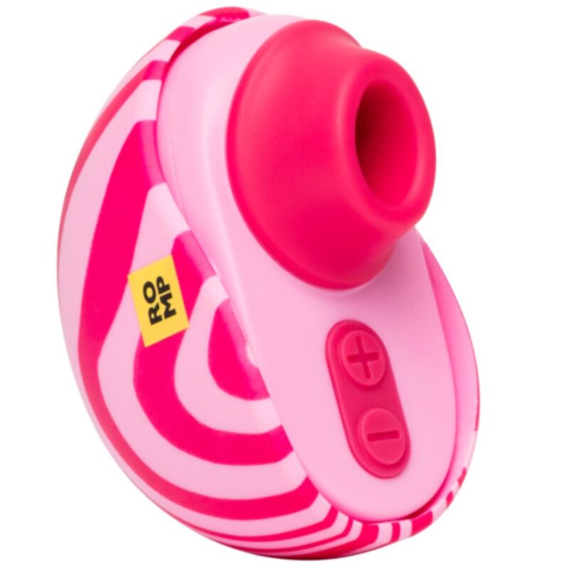 Vibrador coelho ROMP Spin com eixo rotativo e estimulador externo do clítoris