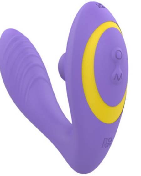 ROMP Reverb lilás, estimulador do ponto G e succionador de clitóris