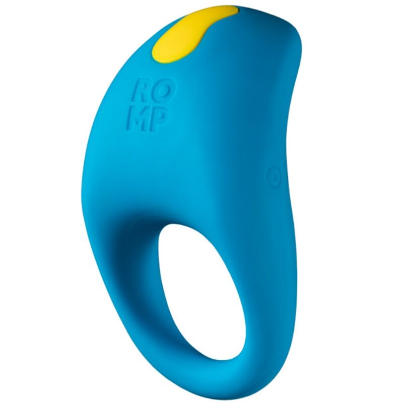 Anel vibratório ROMP Juke de silicone para o pénis, com estímulo do clitóris