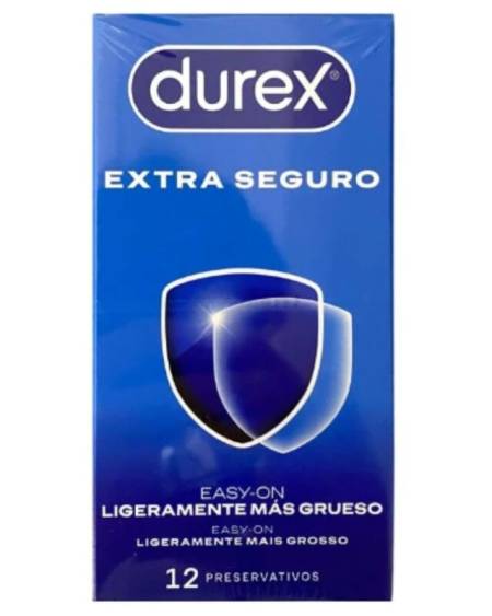 Preservativos Durex Extra Seguro 12 unidades