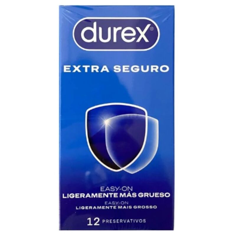 Preservativos Durex Extra Seguro 12 unidades