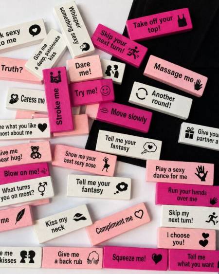 Jogo de sedução DIVERTY SEX Diablo Picante com 16 blocos de madeira e acessórios