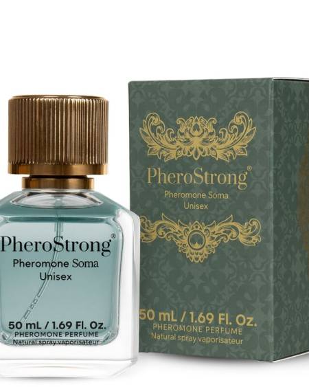 Frasco de perfume unissexo PHEROSTRONG SOMA com feromonas, 50 ml