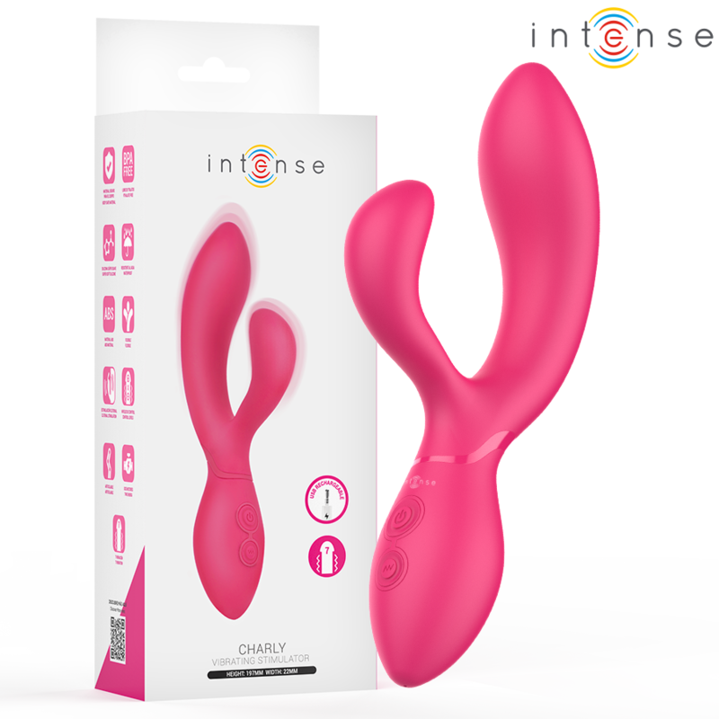 Vibrador coelho articulável INTENSE Charly