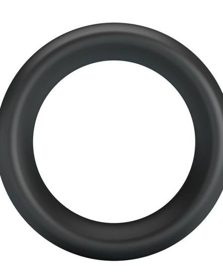 Anel peniano de silicone preto CRAZY BULL ELIO