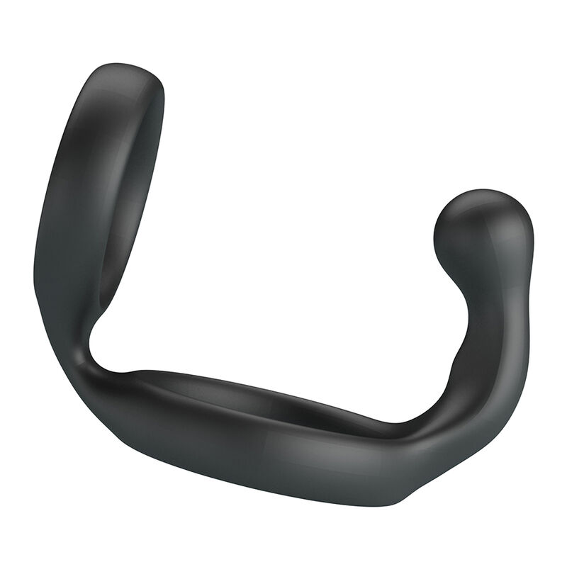 CRAZY BULL - FLORIAN ANILLO DOBLE PARA PENE Y TESTÍCULOS SILICONA NEGRO
