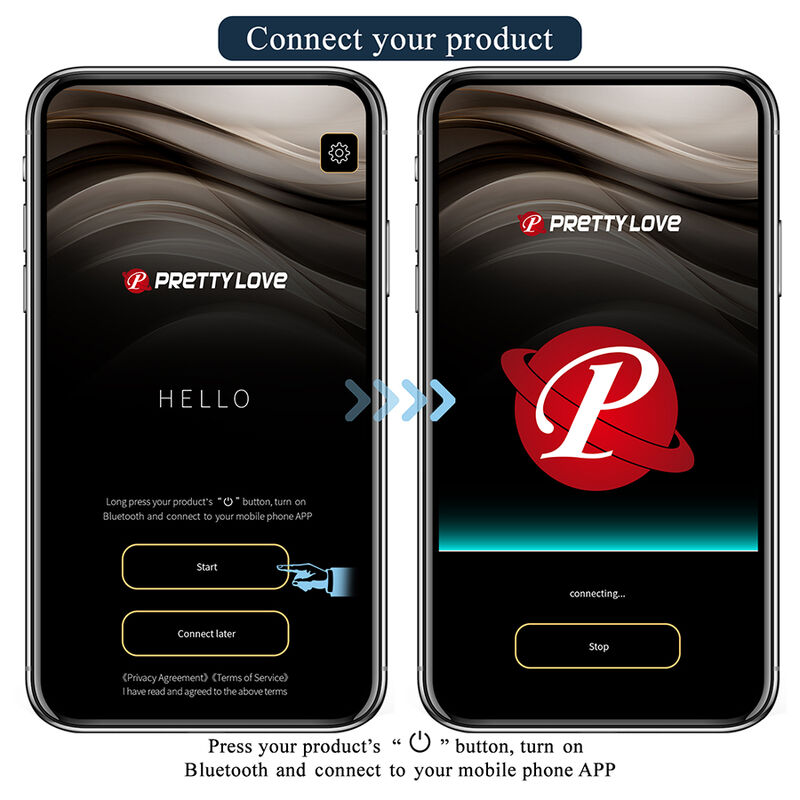 PRETTY LOVE - BUTTERFLY MASAJEADOR TANGA APP CONTROL ROSA