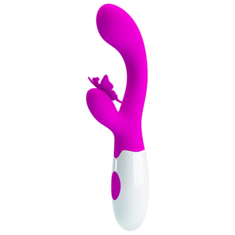 Vibrador coelho Pretty Love Butterfly Kiss roxo com 30 funções