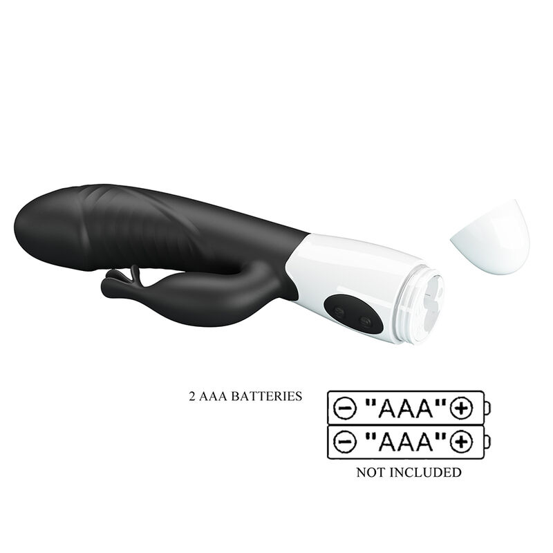 PRETTY LOVE - RASMUSSEN VIBRADOR RABBIT 30 FUNCIONES NEGRO