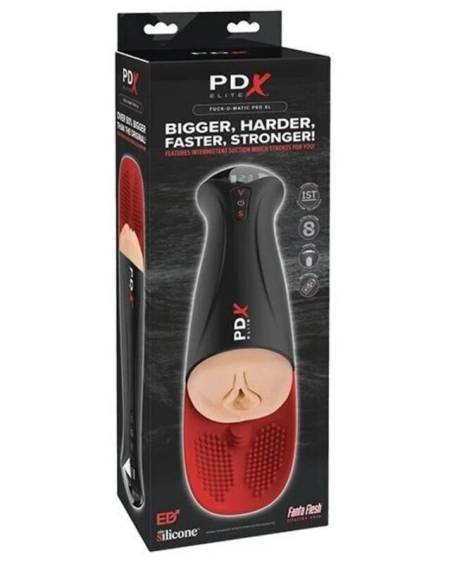 Masturbador automático PDX ELITE Fuck-O-Matic Pro XL, com 42 cm de comprimento aproximado