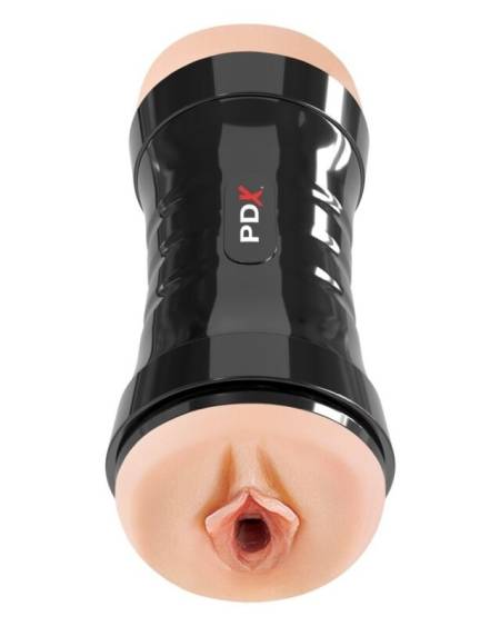 Masturbador reversível PDX EXTREME Wet Pussies com 21.6 cm
