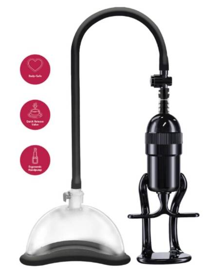 Bomba de vácuo vaginal She.E.O com copa ergonómica e bomba manual