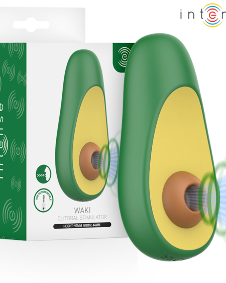 Estimulador de clítoris WAKI da INTENSE FUN TOYS, em forma de abacate