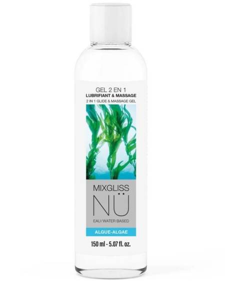 Gel lubrificante e de massagem NÜ MIXGLISS à base de água, 150 ml