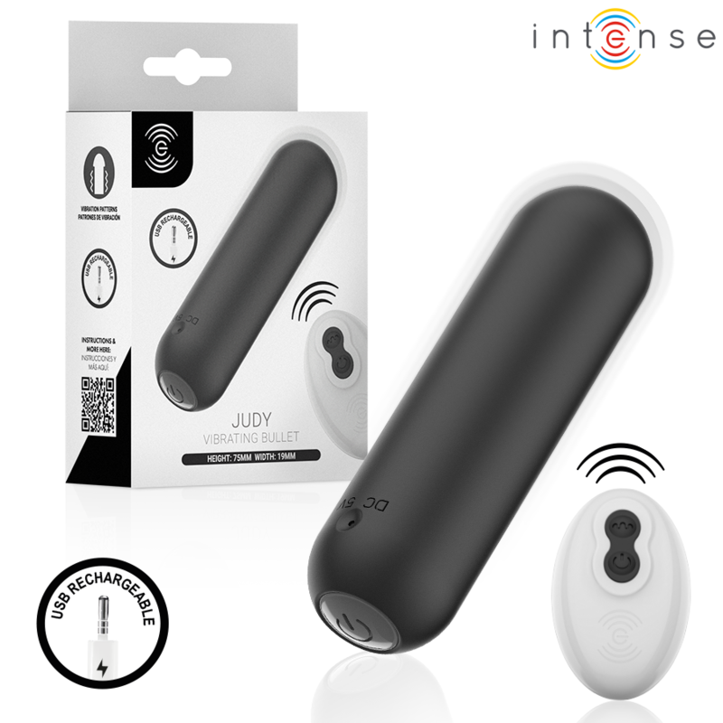 Bala vibradora Judy da INTENSE REMOTE CONTROL com controlo remoto