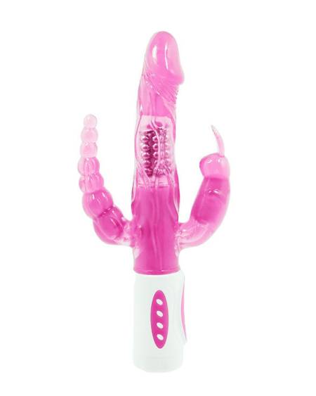 Pretty Bunny Triple Vibrador Rotador