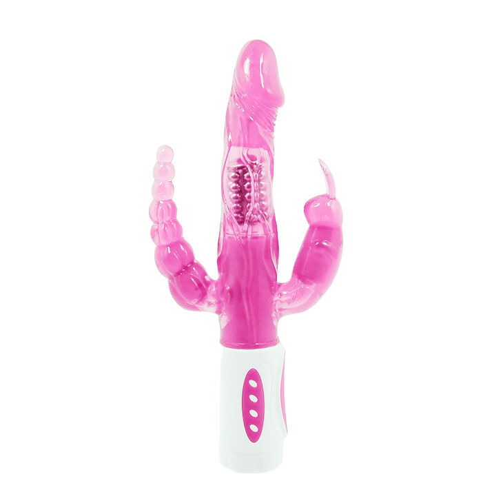 Pretty Bunny Triple Vibrador Rotador
