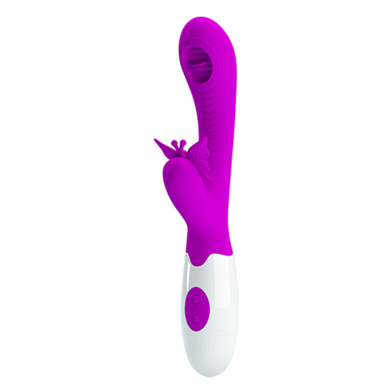 Vibrador Pretty Love Moth Licking & Vibrating Rosa