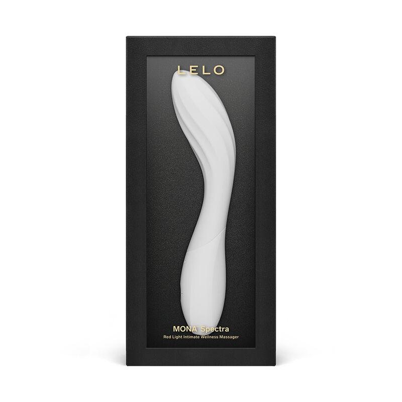 LELO - MONA SPECTRA MASAJEADOR ÍNTIMO CON LUZ ROJA RECARGABLE APP CONTROL