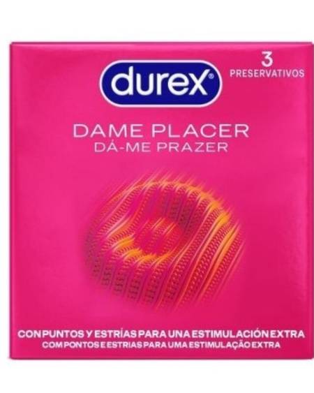 DUREX Dame Placer - Preservativos com Ponto e Estrias