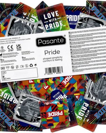 PASANTE - FORMATO PRIDE 144 PACK PRESERVATIVOS