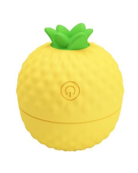 Estimulador clitoriano Pretty Love amarelo com câmara de sucção