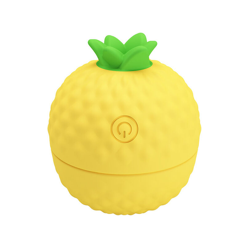 Estimulador clitoriano Pretty Love amarelo com câmara de sucção
