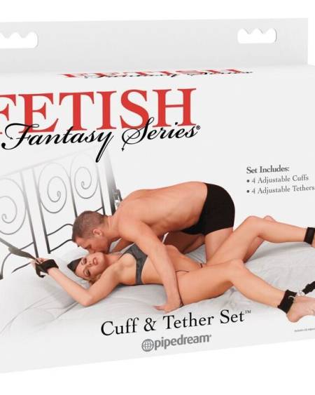 Kit de algemas e ataduras FETISH FANTASY