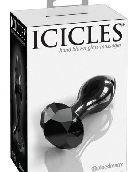 Plug anal em vidro Icicles N. 78