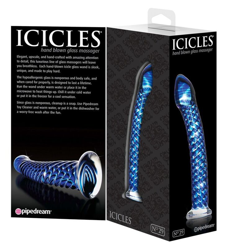 Masajeador de vidro ICICLES N. 29