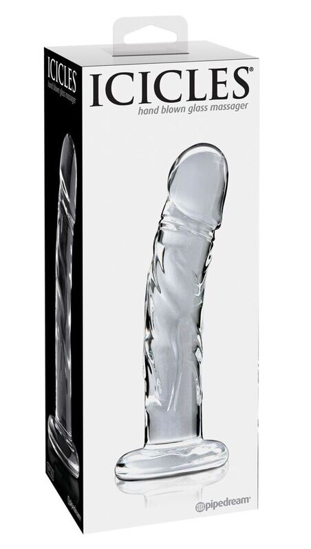 ICICLES - N. 62 Masajeador de Vidro elegante e luxuoso