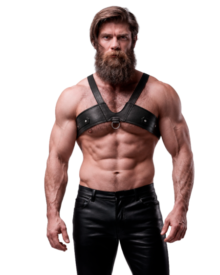 Arnês Ecopiel Brigade Peito Homem da FETISH SUBMISSIVE ATTITUDE