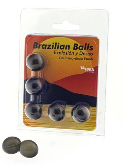 Bolas Brasileiras Gel Excitante Efeito Frescor