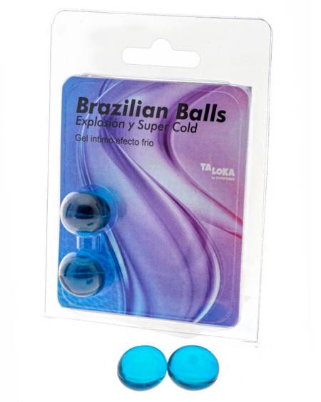 TALOKA - BRAZILIAN BALLS GEL EXCITANTE EFECTO FRÍO 2 BOLAS