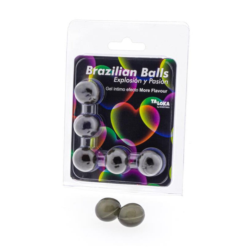 Bolas Brasileiras Gel Excitante Efeito More Flavour