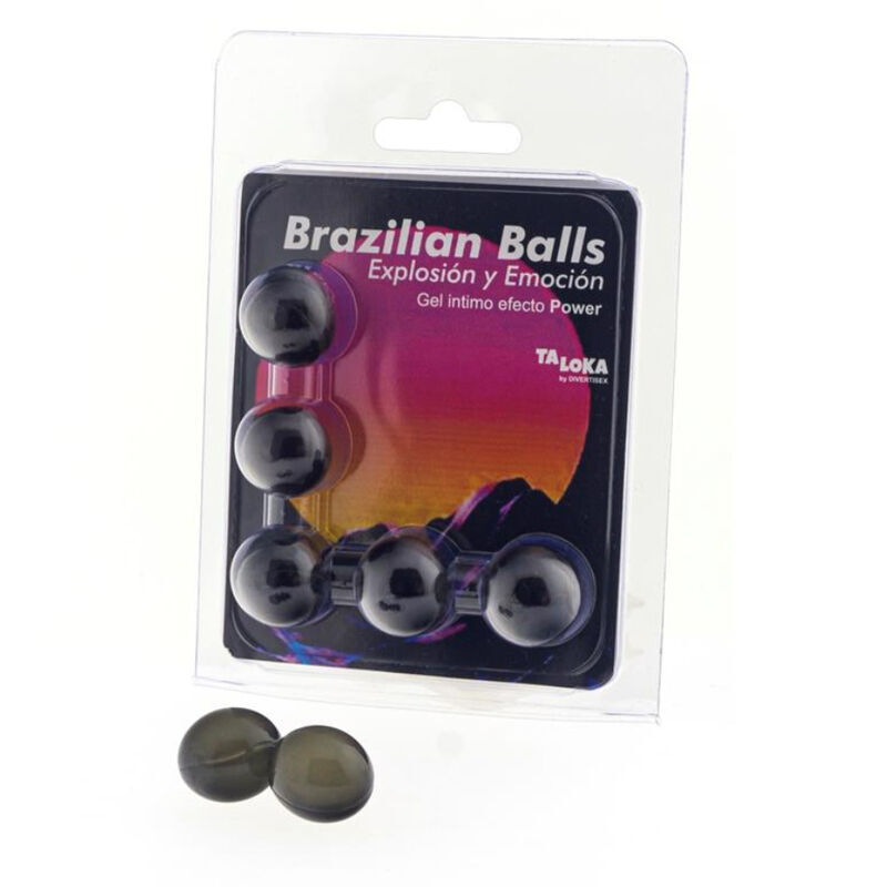 Bolas brasileiras de gel excitante da TALOKA