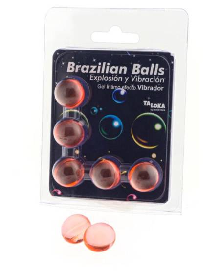TALOKA Brazilian Balls Gel Excitante Efeito Vibração