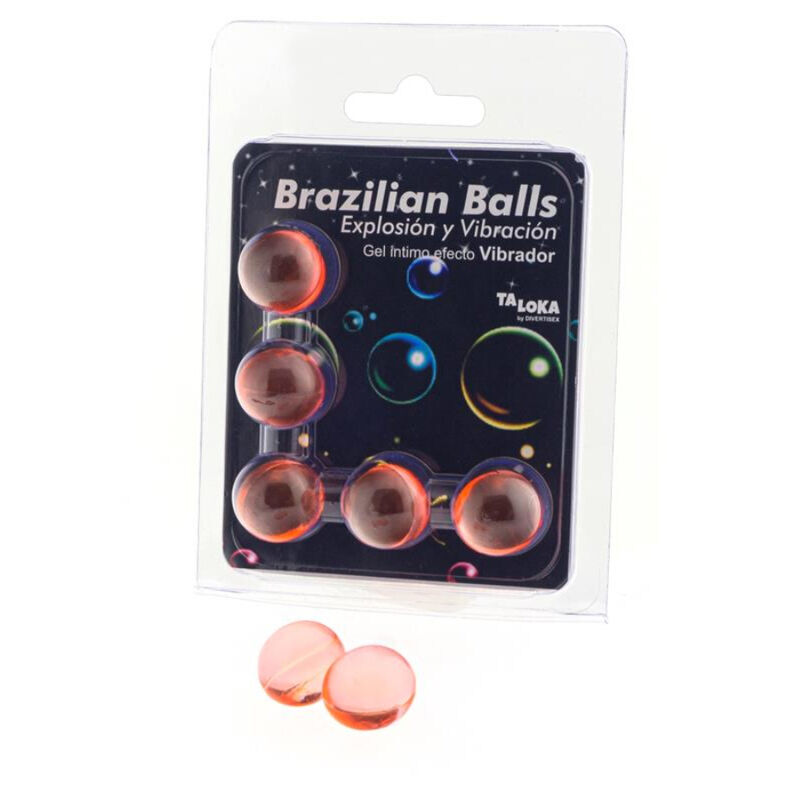TALOKA Brazilian Balls Gel Excitante Efeito Vibração