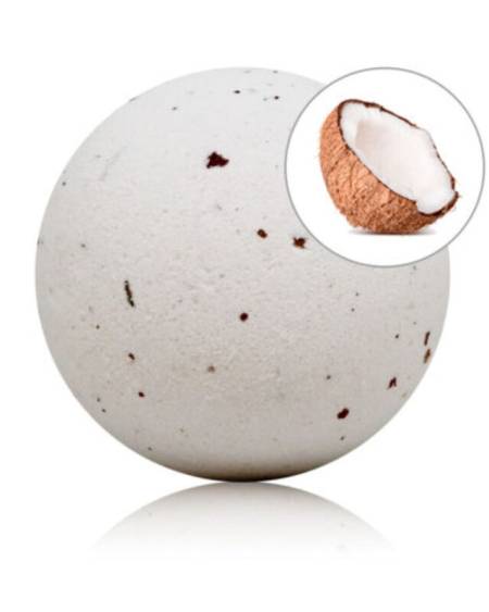 TALOKA - BOMBA DE BAÑO CON AROMA COCO Y PÉTALOS DE ROSA