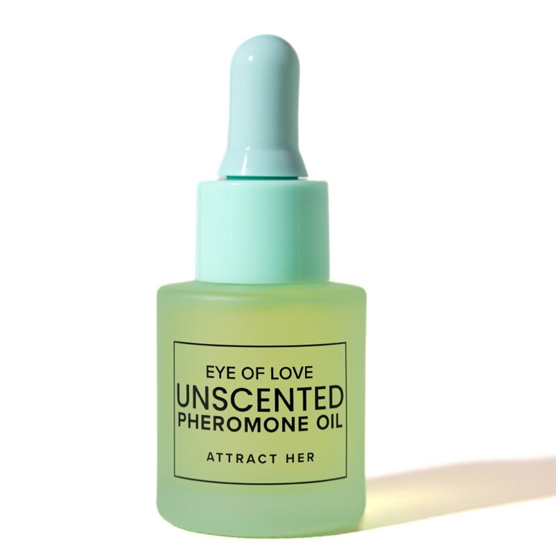 Óleo EYE OF LOVE com feromonas para homem, sem fragrância indicada, 20 ml