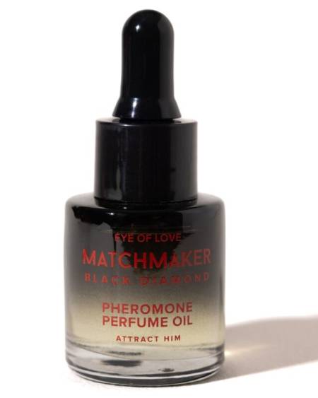 Óleo perfumado com feromonas EYE OF LOVE Matchmaker Black Diamond, 20 ml