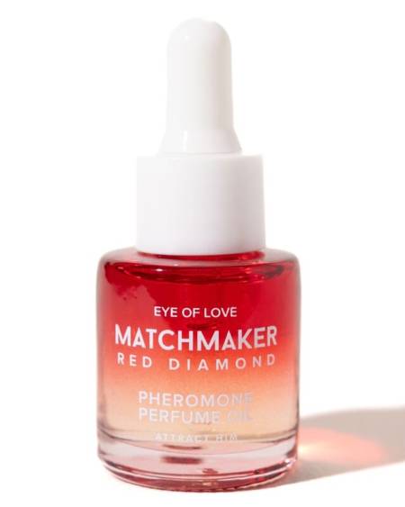 Óleo perfumado EYE OF LOVE Matchmaker Red Diamond com feromonas, 20 ml