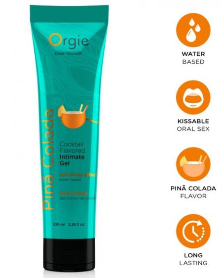 Gel íntimo beijável ORGIE Piña Colada à base de água, 100 ml