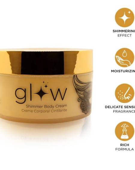 Creme corporal iluminador ORGIE Glow de 250 ml