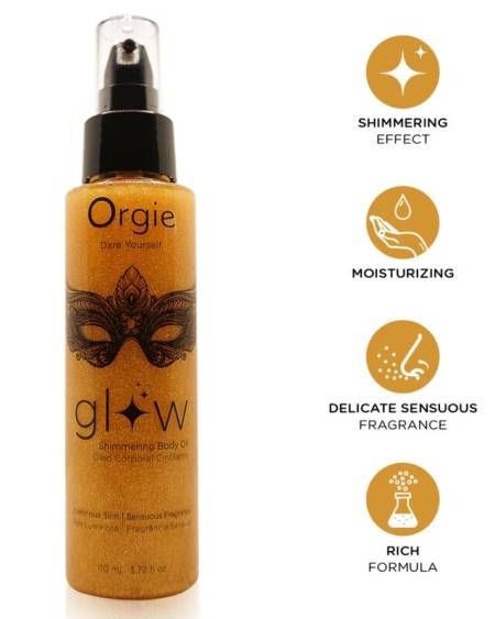 Óleo corporal iluminador ORGIE de 110 ml