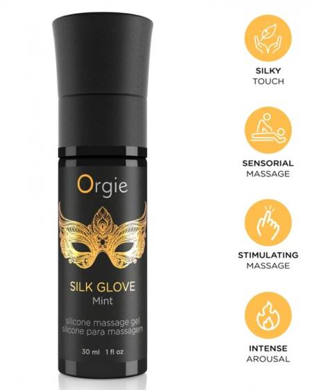 Kit de massagem sensorial ORGIE Pearls Lust Menta de 30 ml