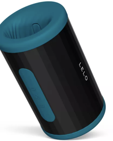 Masturbador masculino sónico LELO F2S Double Sonic em verde azulado