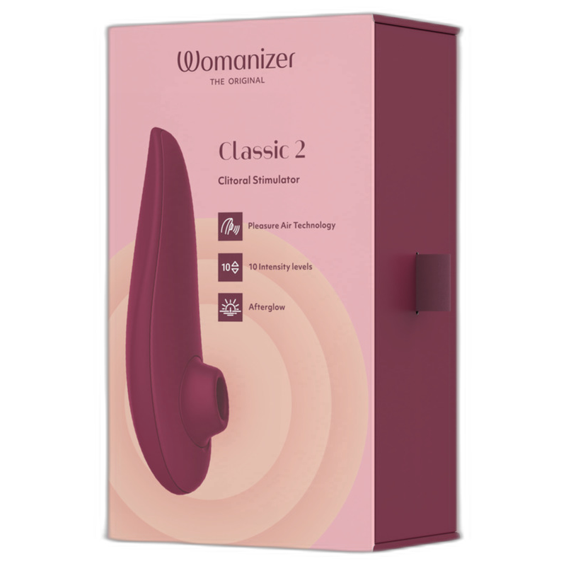 WOMANIZER - CLASSIC 2 ESTIMULADOR DE CLÍTORIS BURDEOS