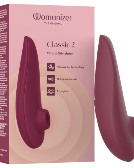Womanizer Classic 2 Estimulador de Clítoris Burdeos