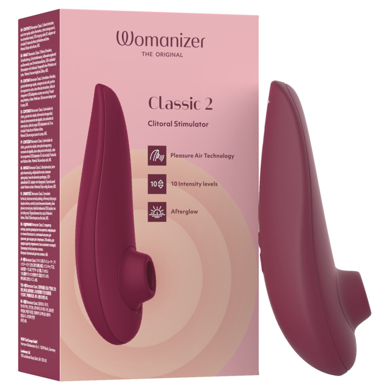 Womanizer Classic 2 Estimulador de Clítoris Burdeos